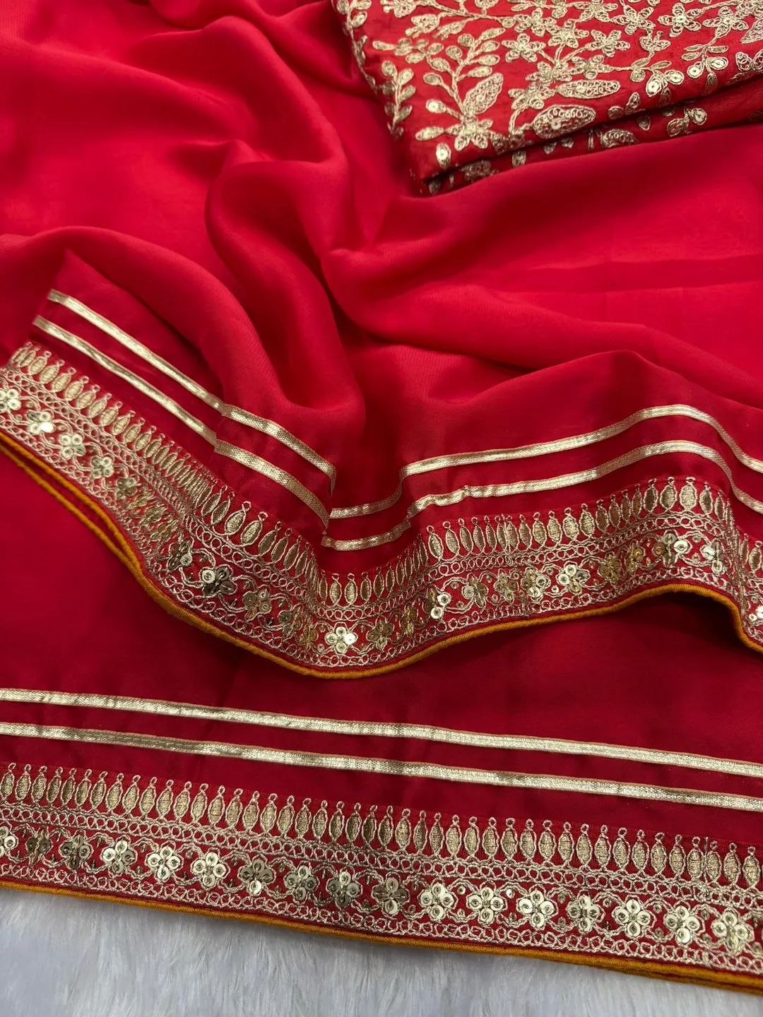 Bollywood-Inspired Designer Saree - View 5