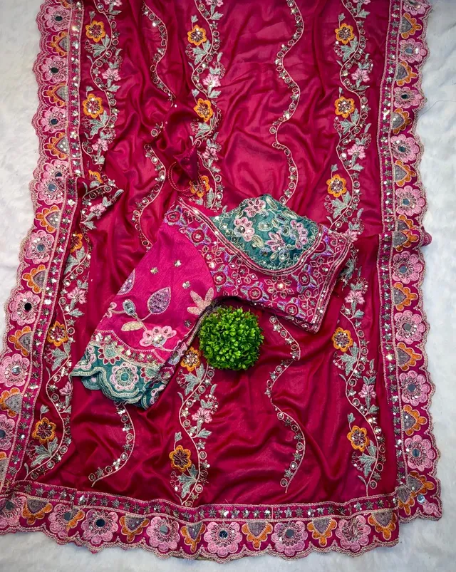 New Bollywood Trending Designer Saree - View 2