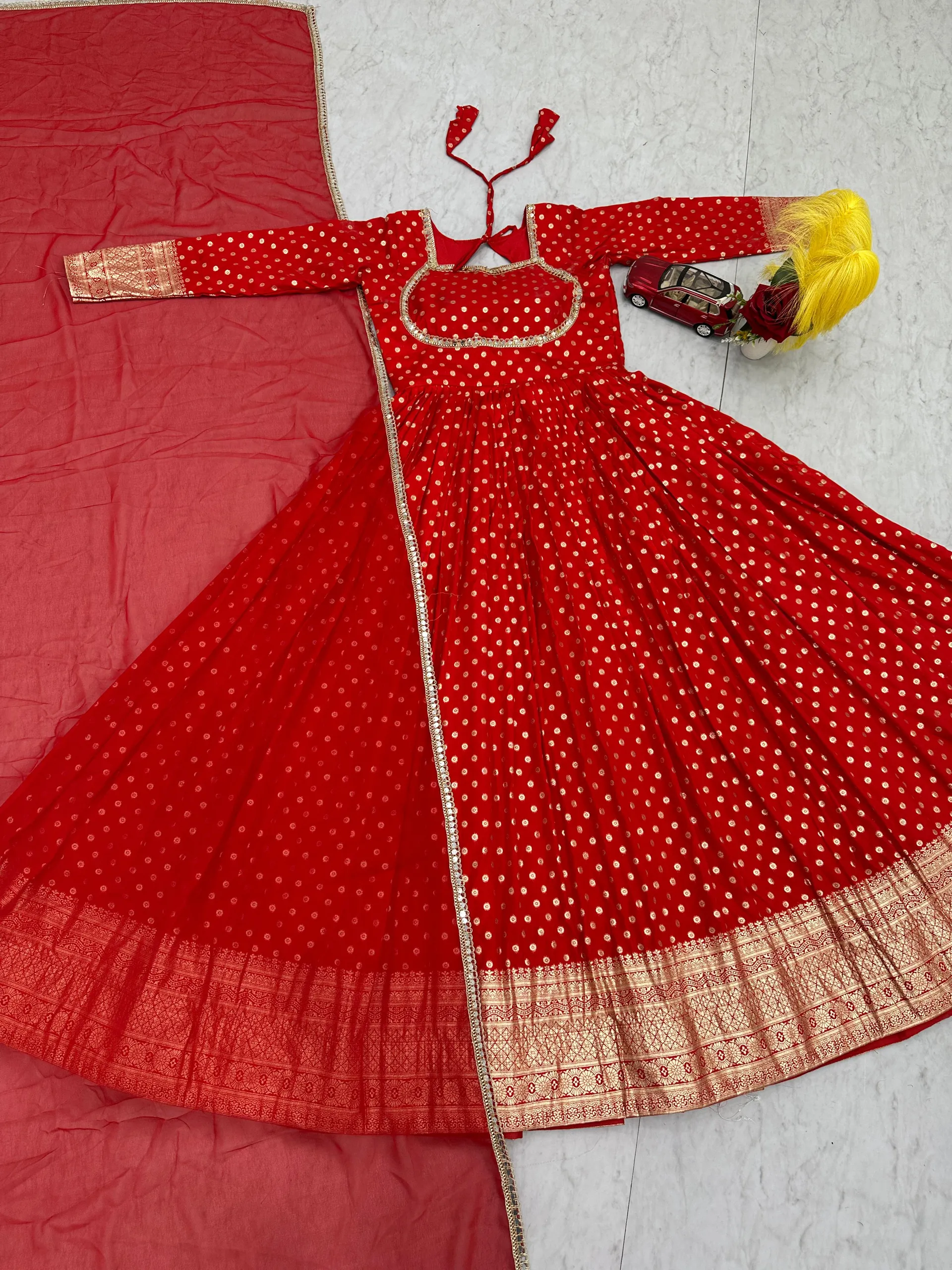 Launching New Jacquard Gown Collection - View 4