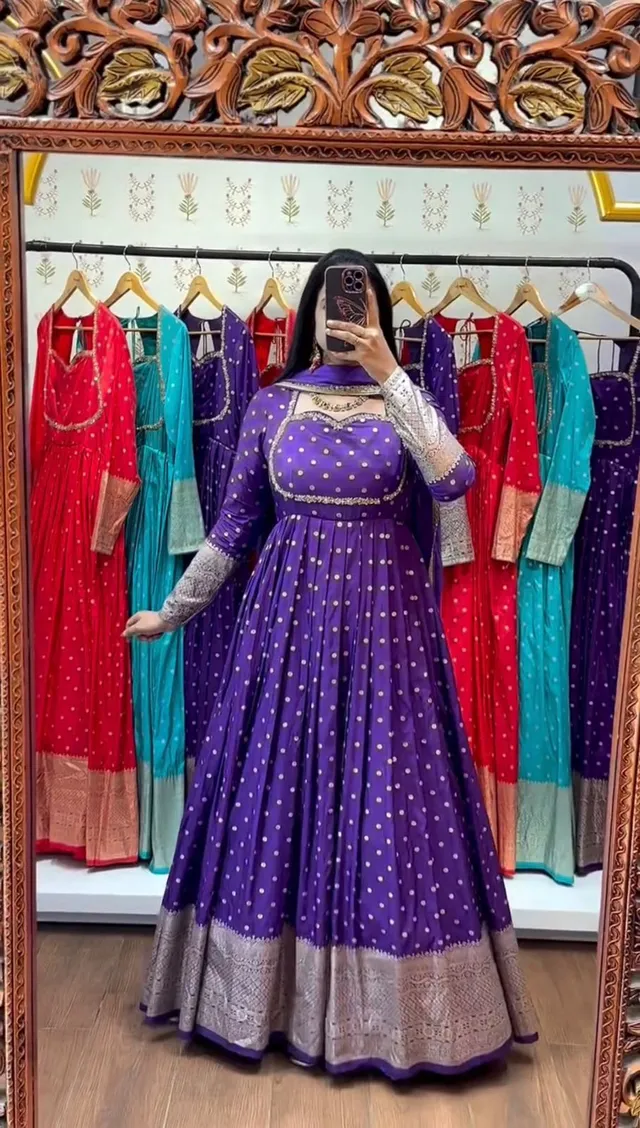 Launching New Jacquard Gown Collection