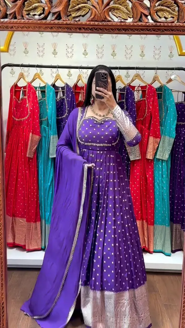 Launching New Jacquard Gown Collection - View 3