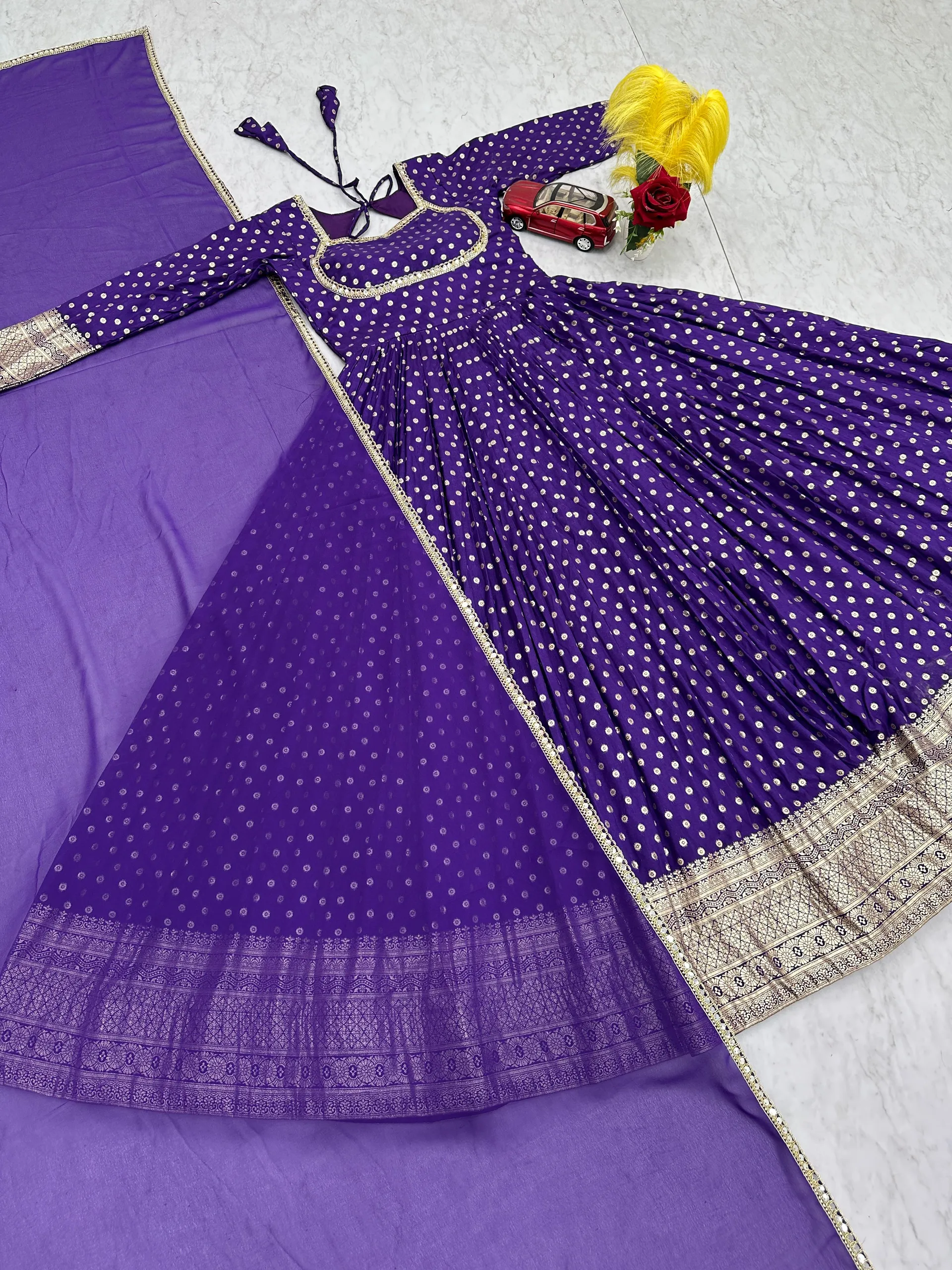 Launching New Jacquard Gown Collection - View 5