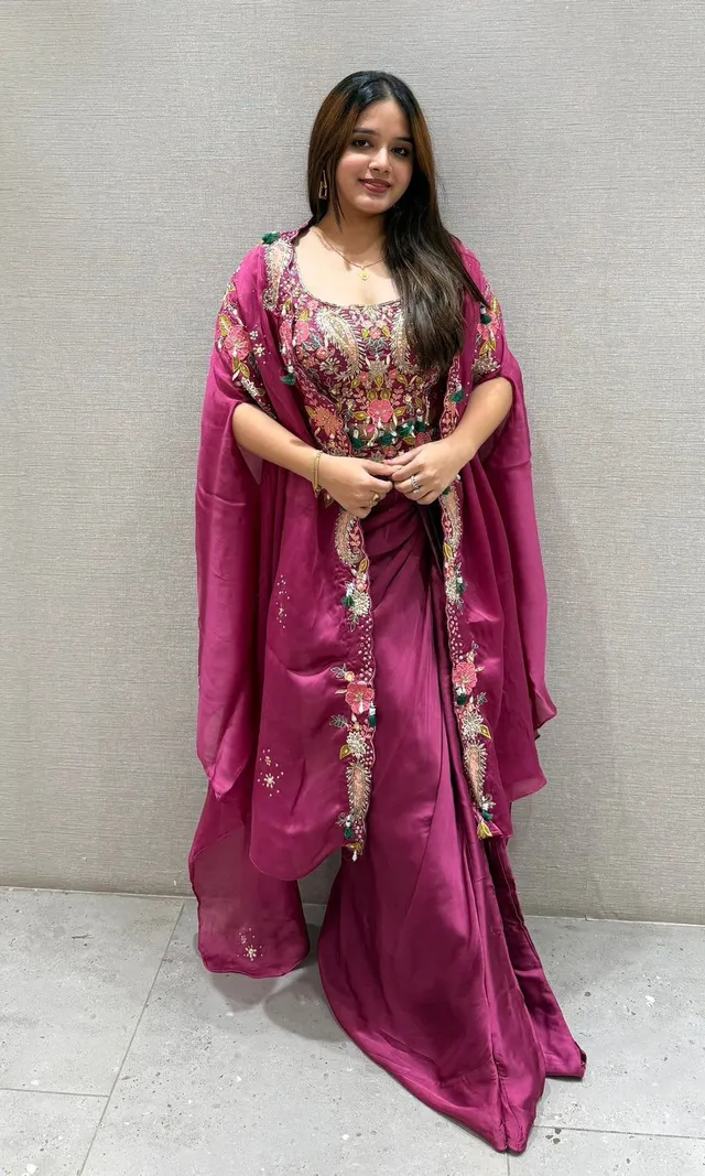 Perfect for Party & Wedding Season – Indo-Western 3-Piece Set