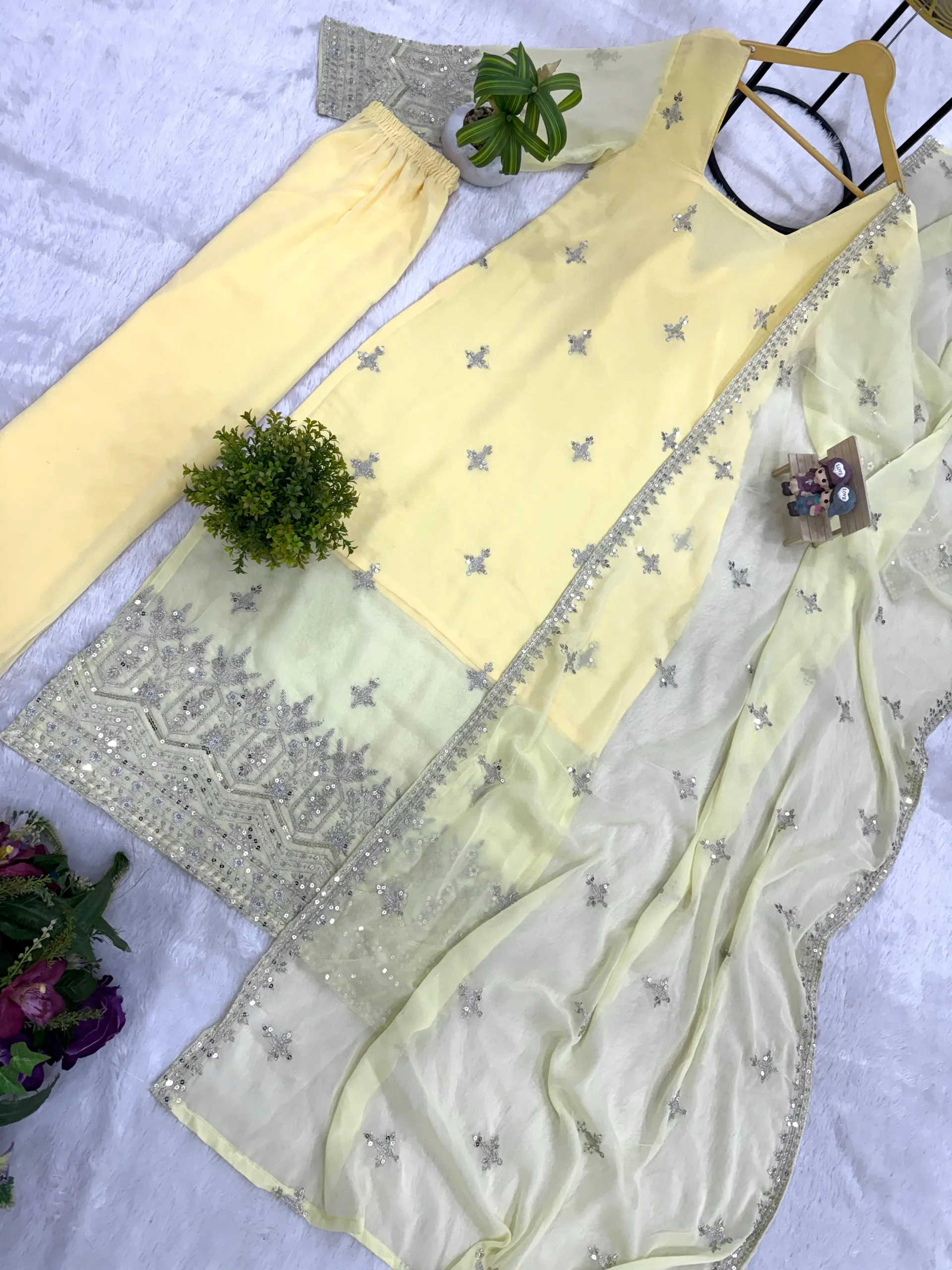 New Launch – Designer 3-Piece Kurti Set - View 5