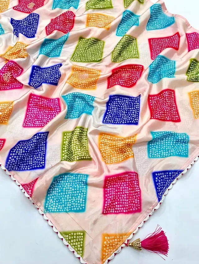 Super Hit Designer Chinon Saree Collection - View 3