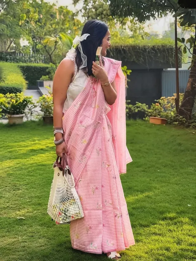 Elegant Linen Saree Collection