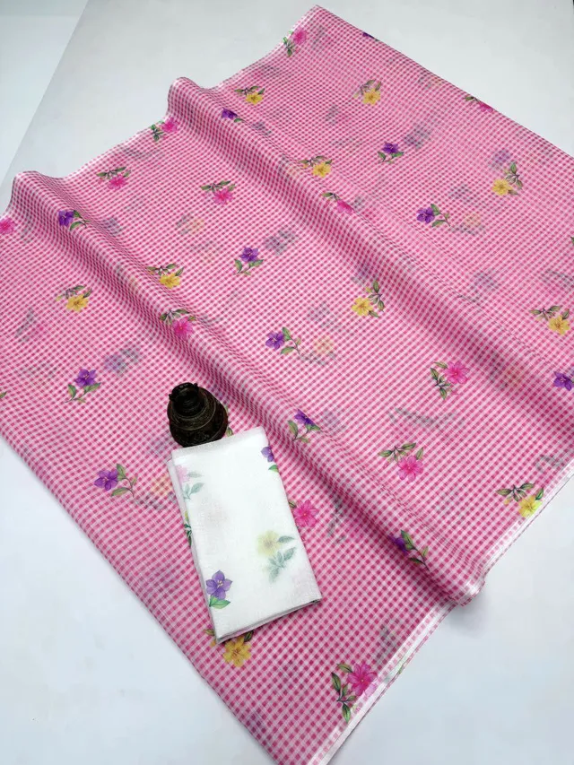 Elegant Linen Saree Collection - View 3