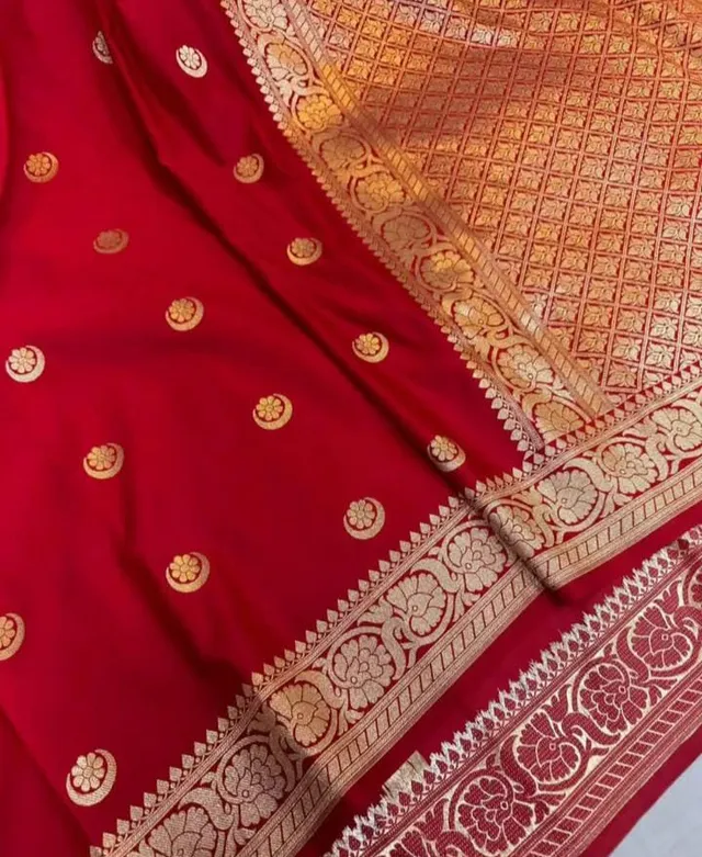 Sonakshi Ma’am Luxury Banarasi Mashru Kataan Silk Saree Collection - View 2