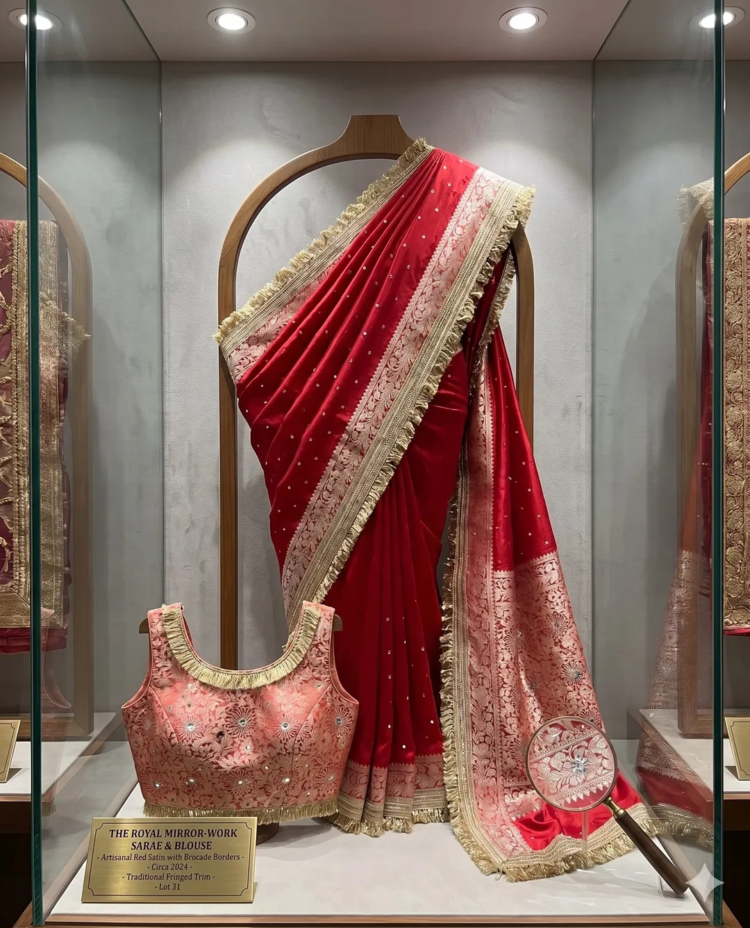 Luxury Banarasi Soft Glass Tissue Silk Saree Collection - Banarasi Tissue Silk Saree Online India - Buy at ₹2299 - Image 1