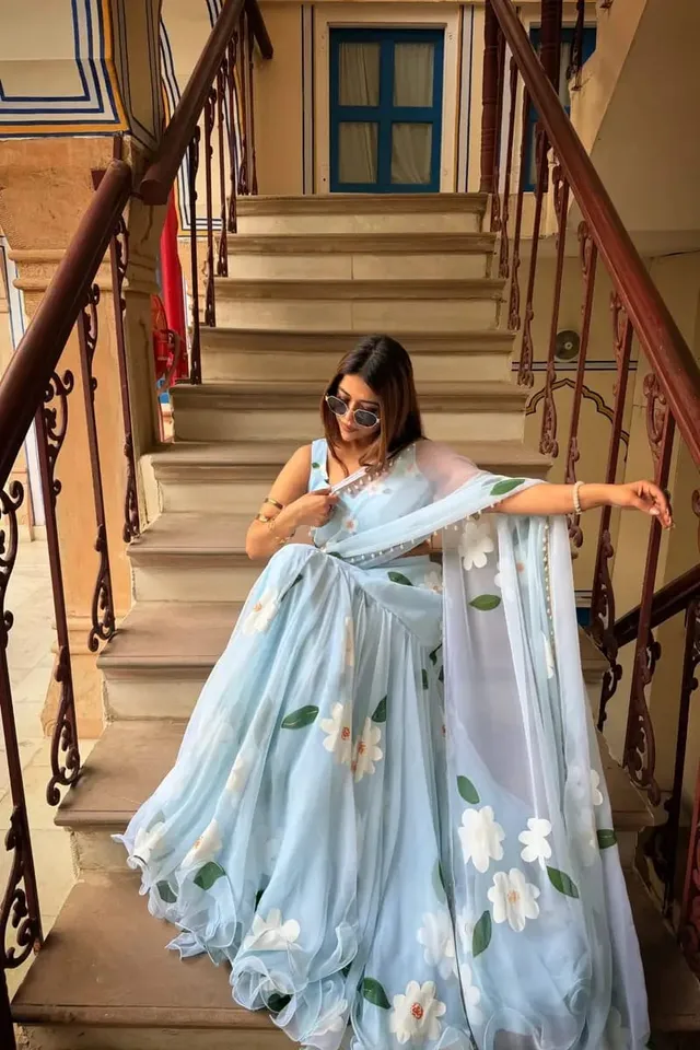 Most Beautiful Ready-To-Wear Lehenga Saree Collection - View 2