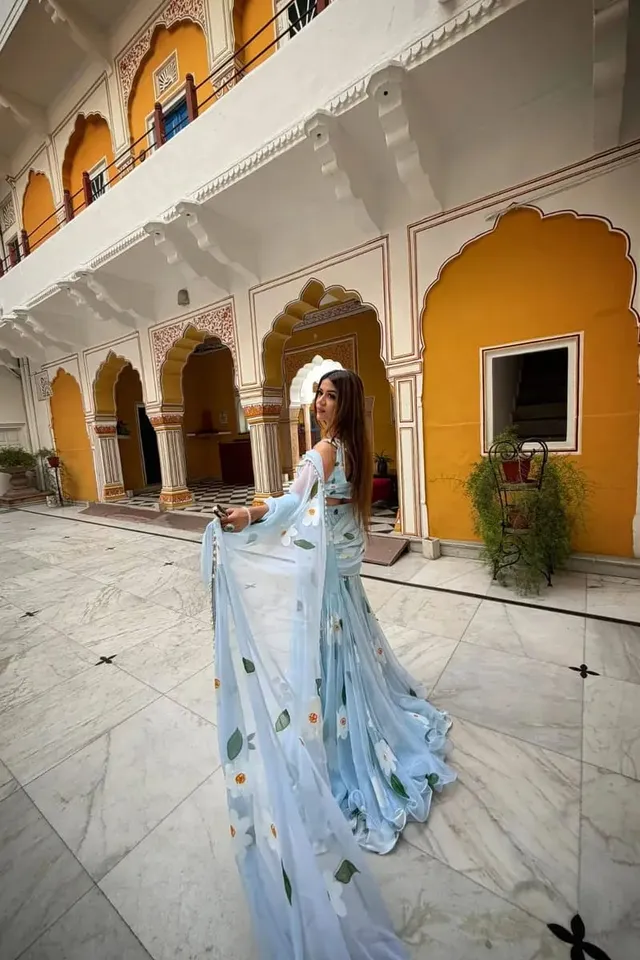 Most Beautiful Ready-To-Wear Lehenga Saree Collection - View 4