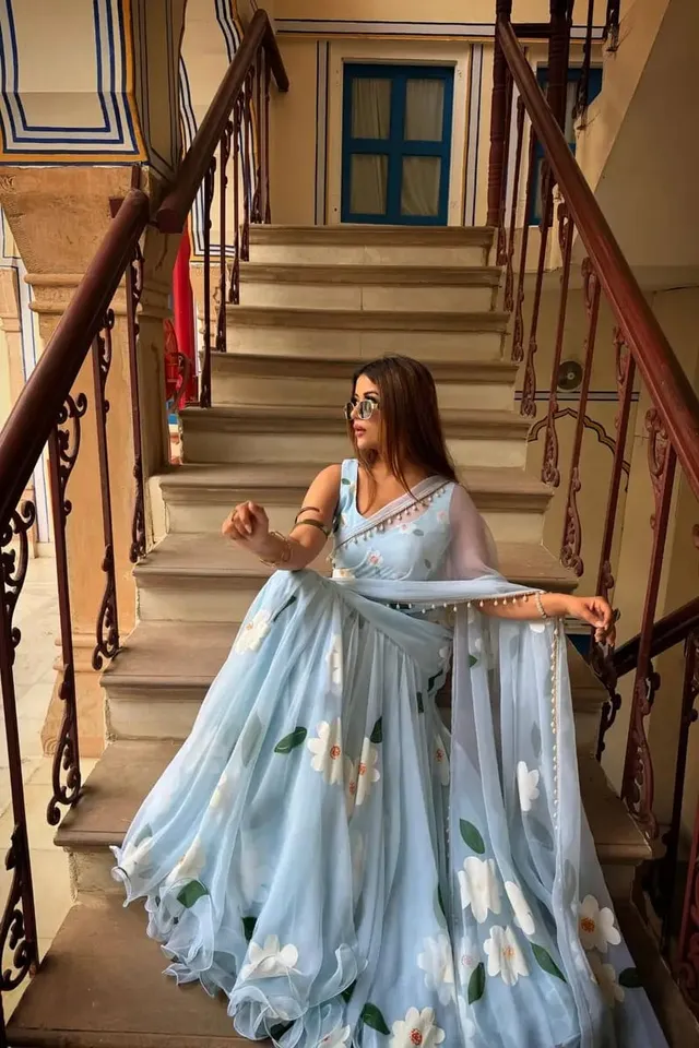 Most Beautiful Ready-To-Wear Lehenga Saree Collection - View 6