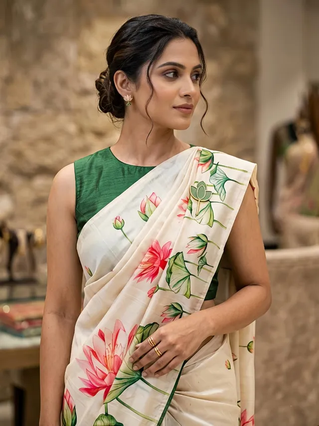 Catalogue – PANCHALI FLORA Saree - View 5