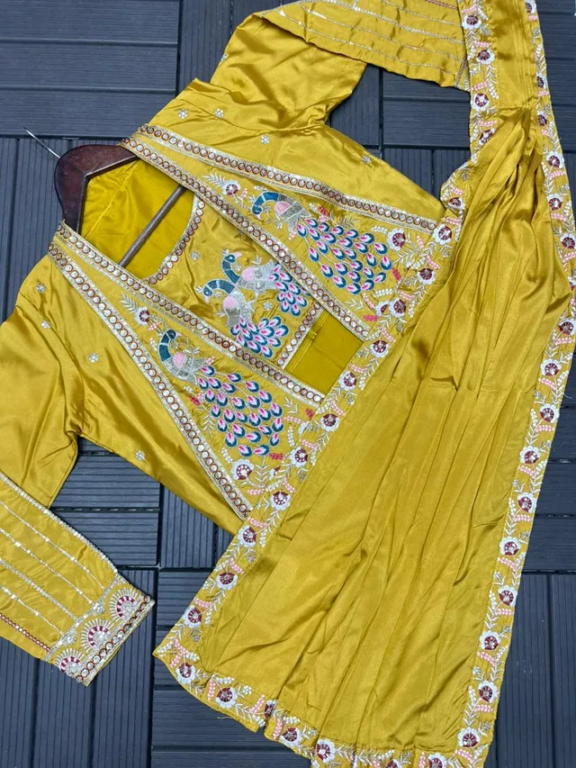 New Super Trending Party Jacket Saree (Ready-to-Wear) - View 4