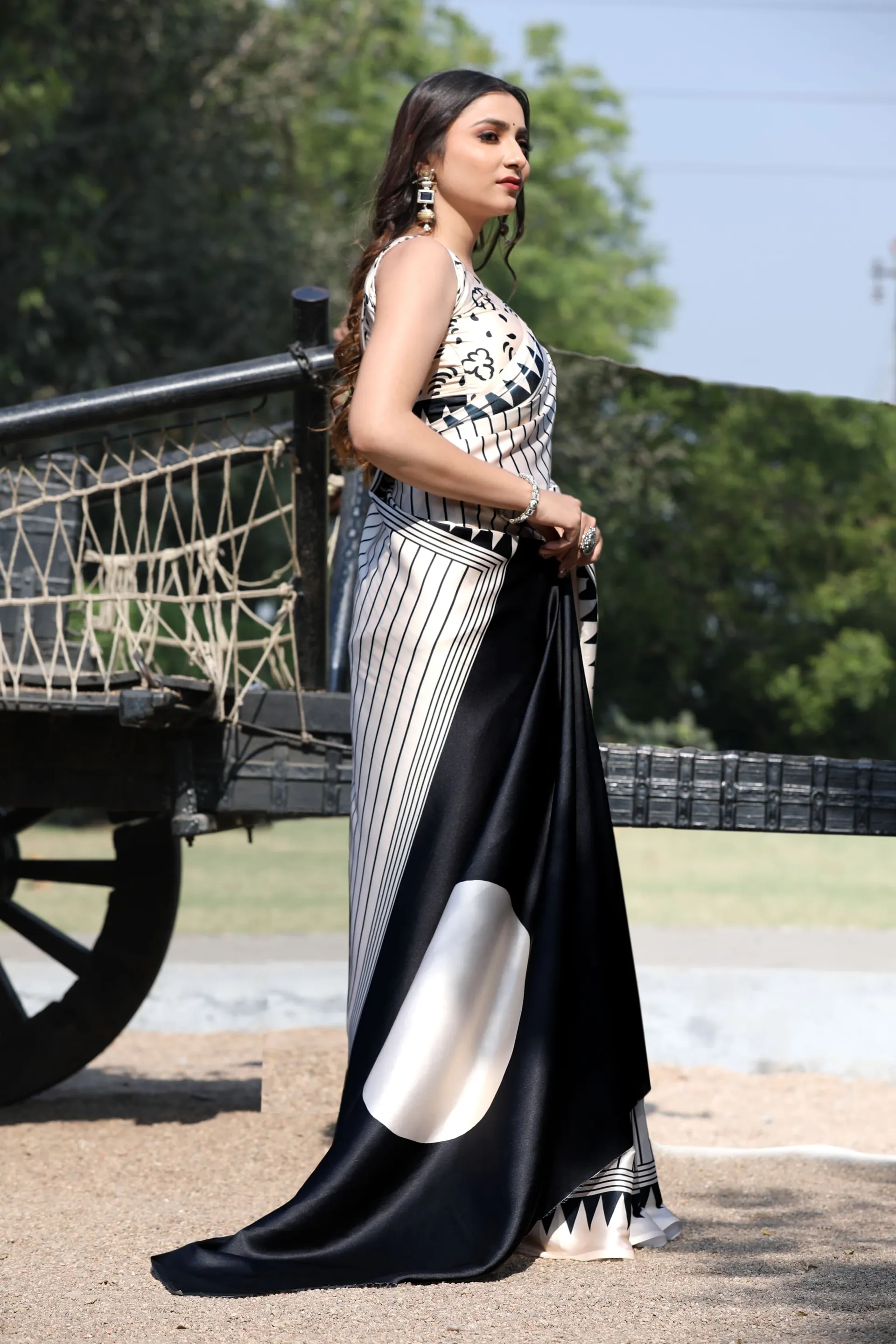 New Design Launch 🌻 Japan Satin (Devsena Satin) Saree - Original Japan Satin Saree Online India - Buy at ₹1099 - Image 1
