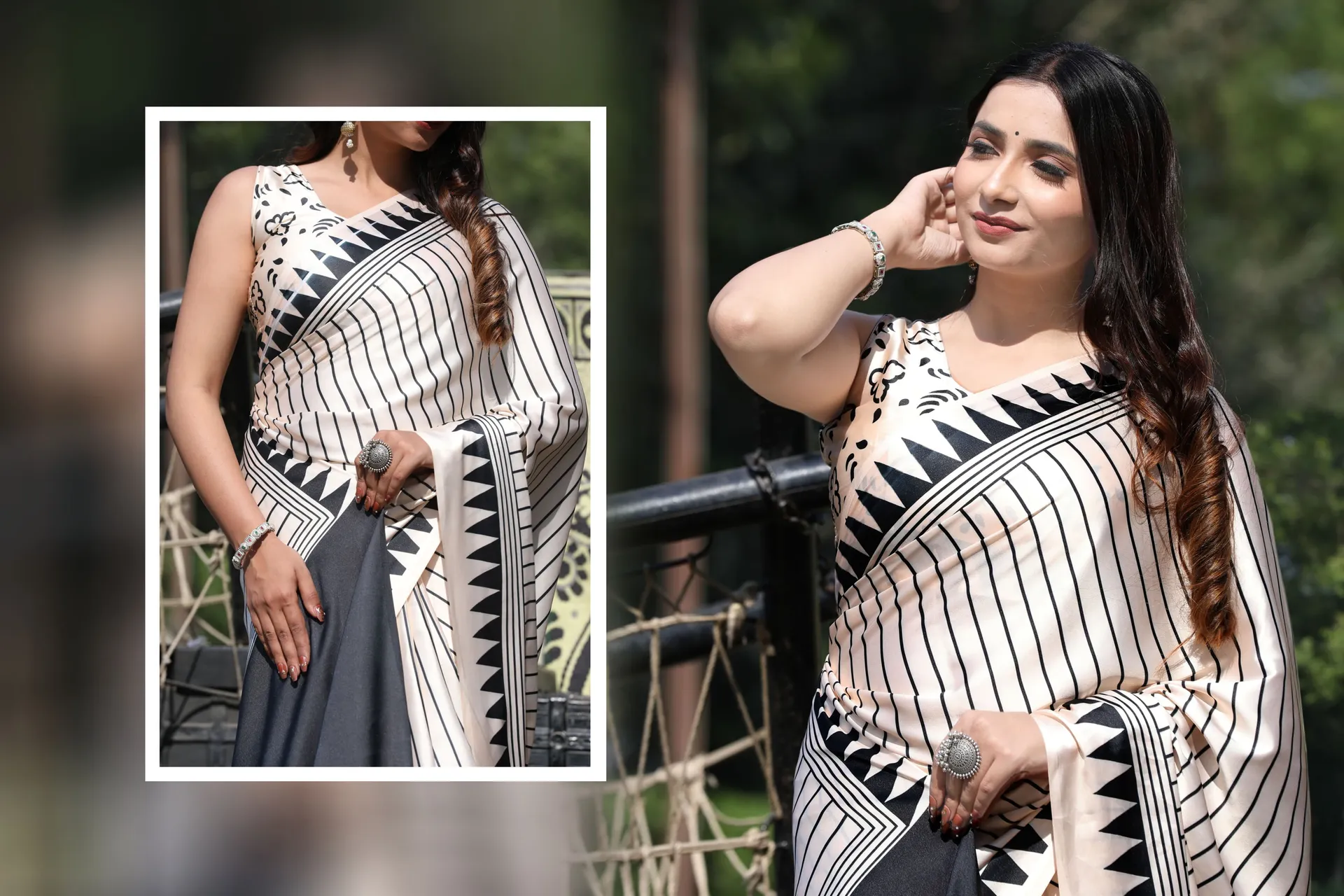 New Design Launch 🌻 Japan Satin (Devsena Satin) Saree - View 2