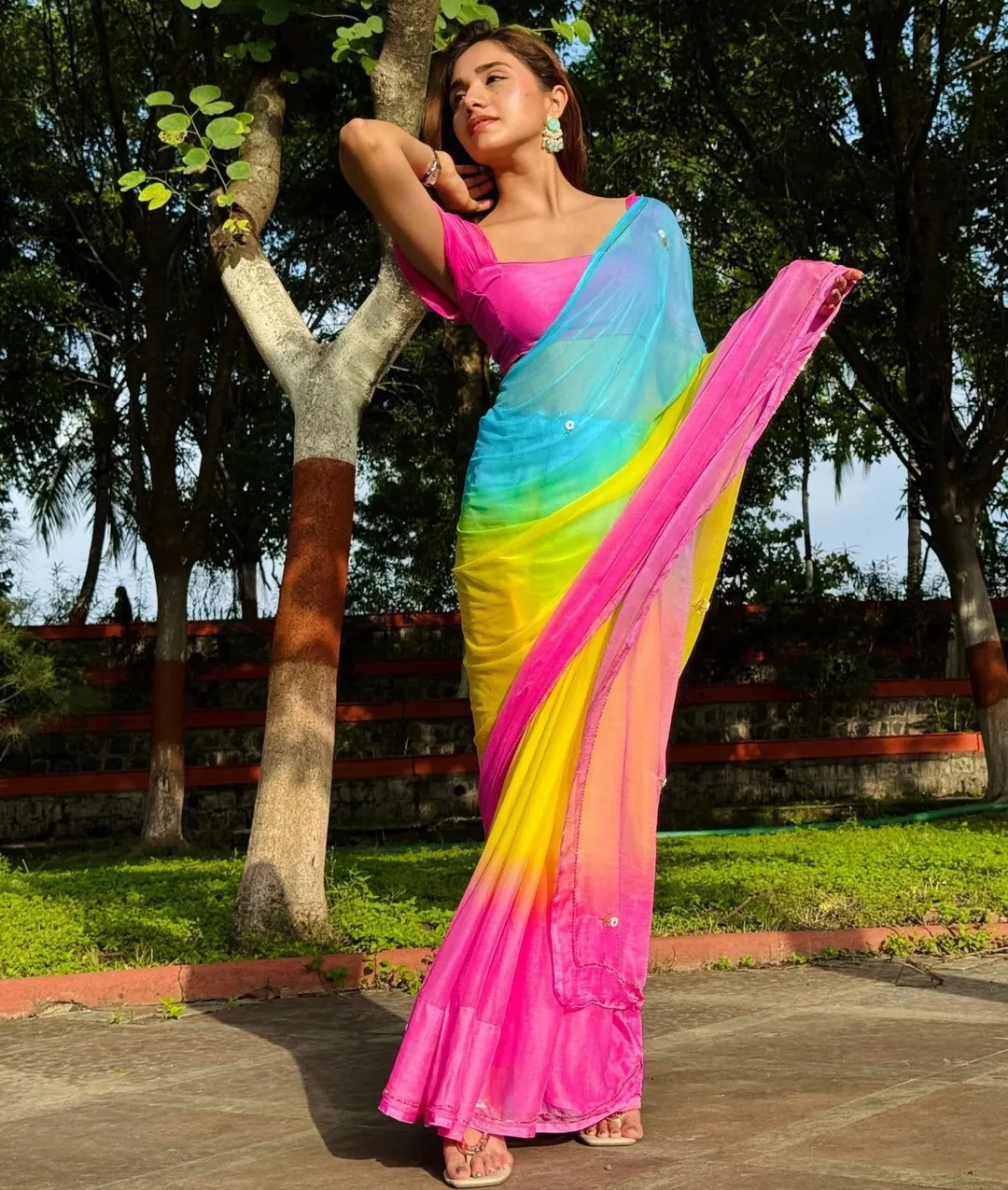 New Launch – Handwork Khatali Work Saree - View 2