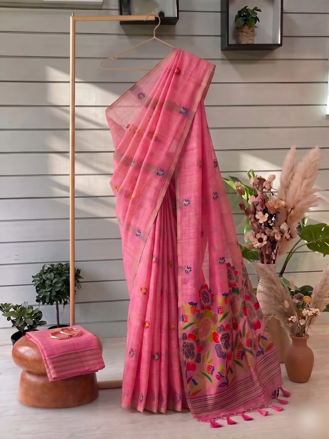 Premium Soft Muga Cotton Saree - Premium Soft Muga Cotton Saree Online India - Buy at ₹1650 - Image 1