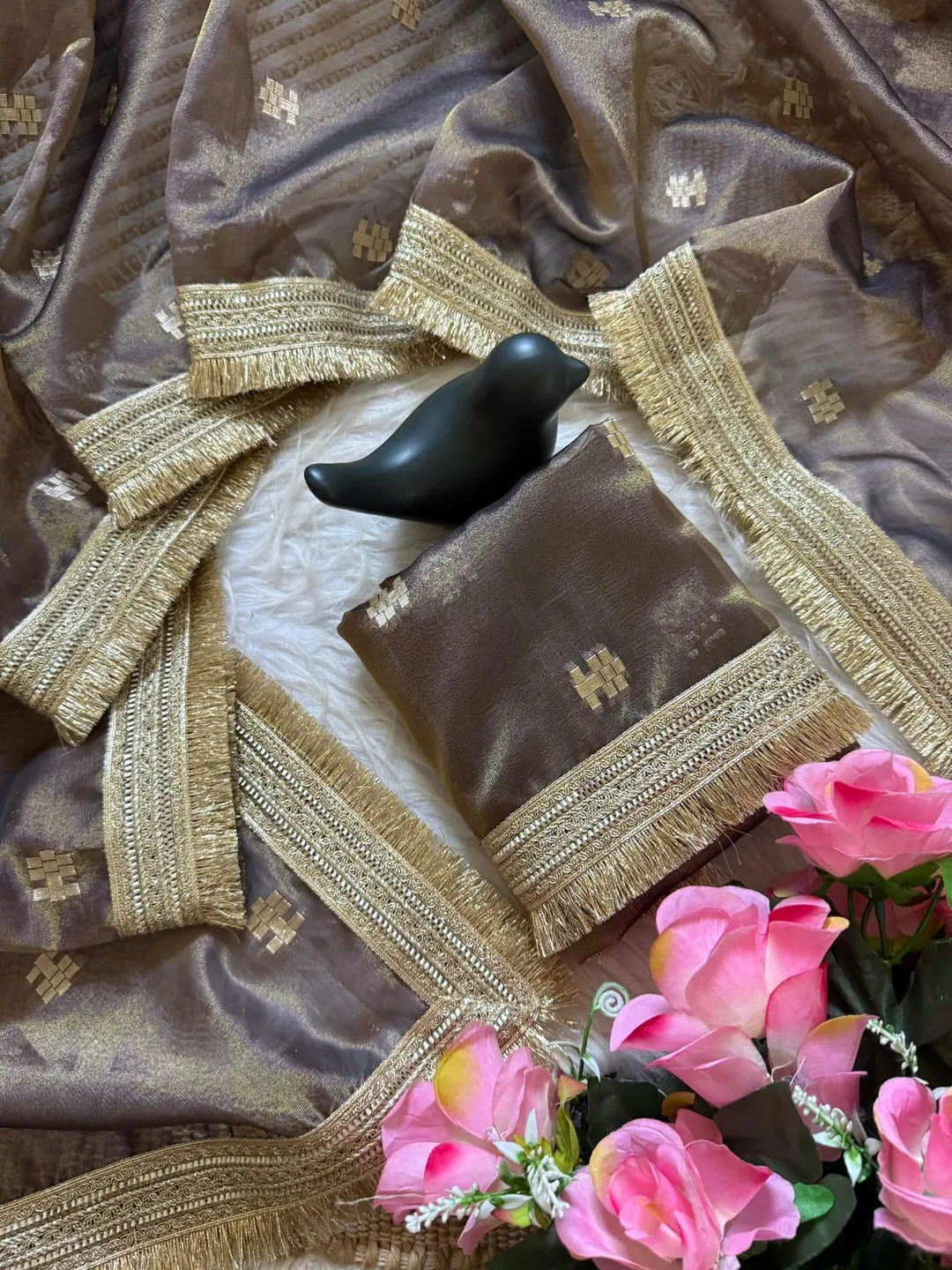 Premium Tussar Silk Saree Collection - View 2