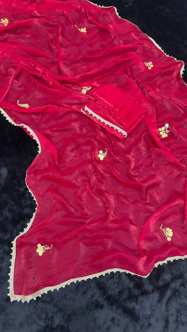 DS No: 452 – Premium Designer KhanKhan Saree - View 5