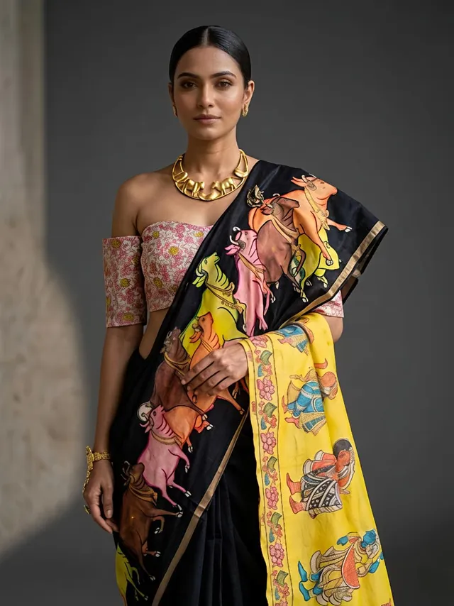 Design: NANDI MANGLA Saree - View 2