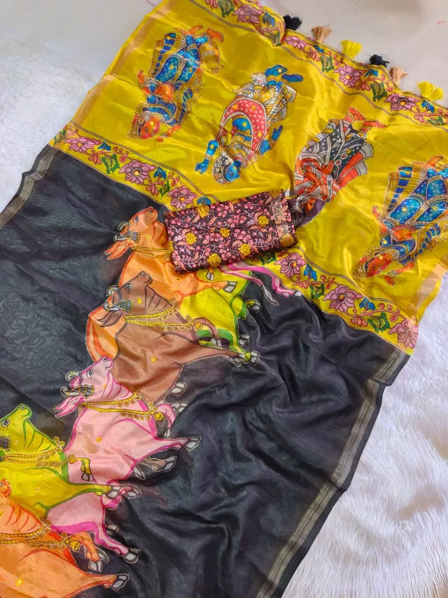 Design: NANDI MANGLA Saree - View 3