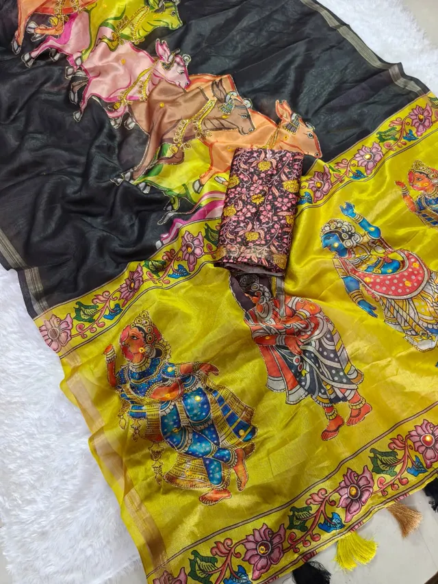 Design: NANDI MANGLA Saree - View 4