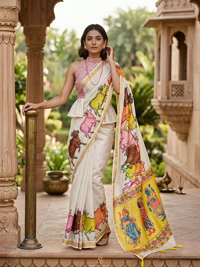 Design: NANDI MANGLA Saree - View 4