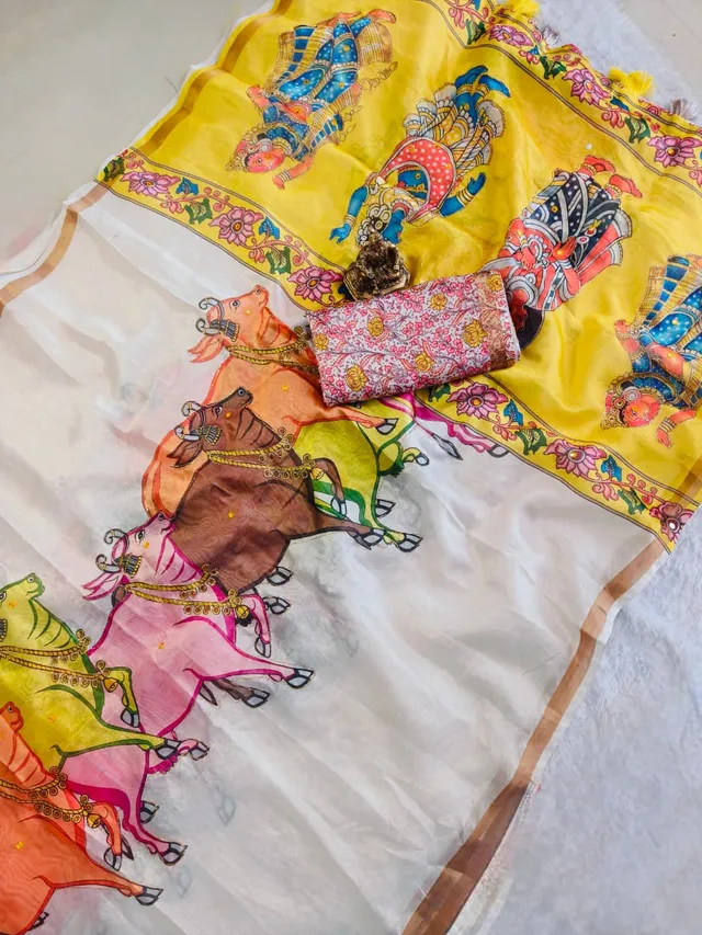 Design: NANDI MANGLA Saree - View 6