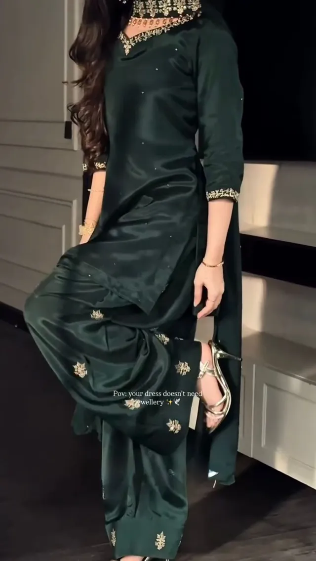 Designer Farshi Palazzo Set – Elegant Ethnic Wear - View 4