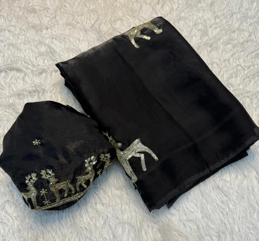 Premium Soft Space Silk Saree - View 2