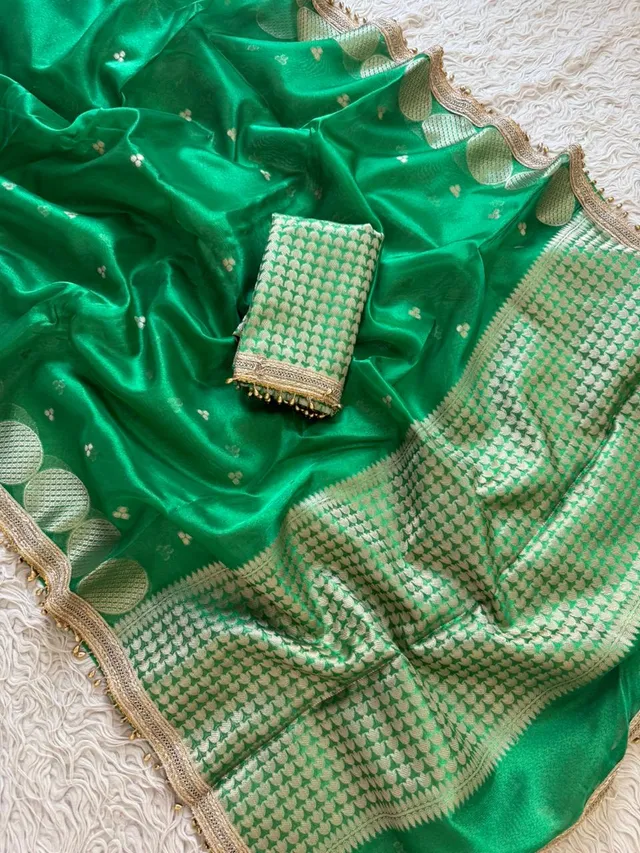 Banarasi Soft Tissue Silk - View 2