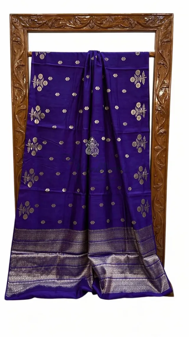 Banarasi Raw Mango Silk Saree Collection - View 3