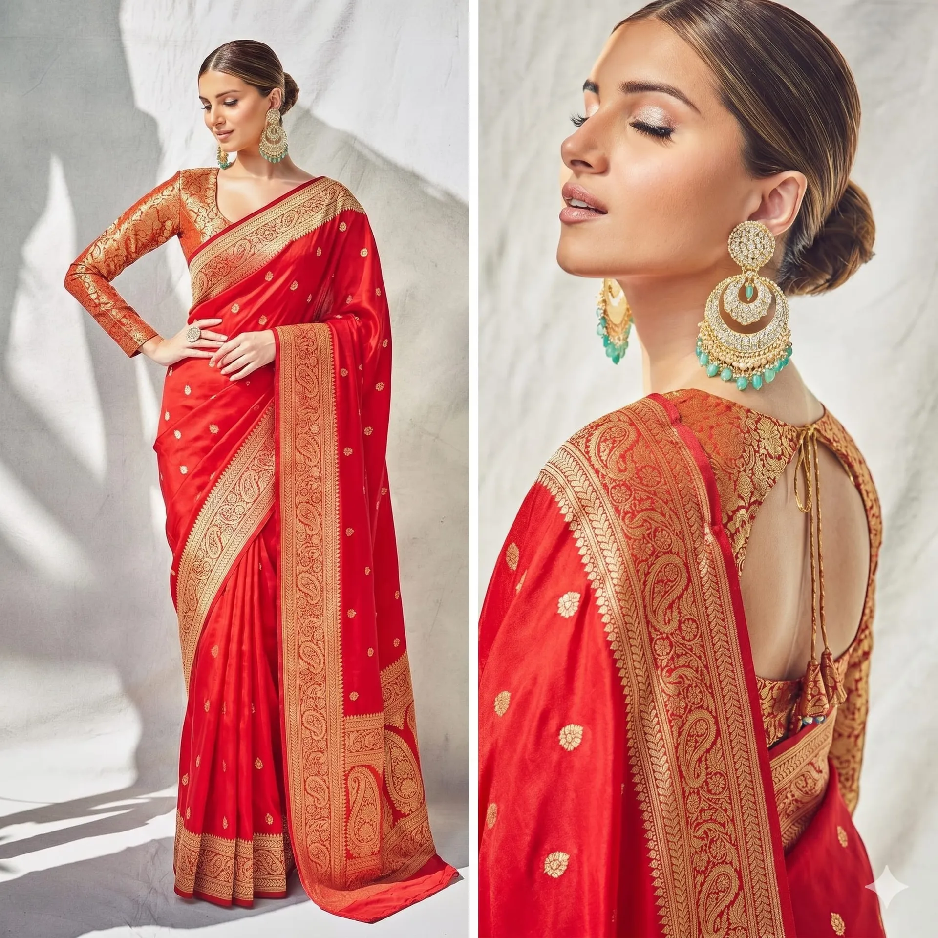 Pure heavy Banarasi soft silk Saree - Pure heavy Banarasi soft silk Saree Online India - Buy at ₹1499 - Image 1