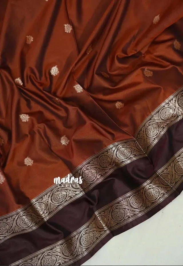 Banarasi Soft Semi Katan Catlon Silk Saree - View 3