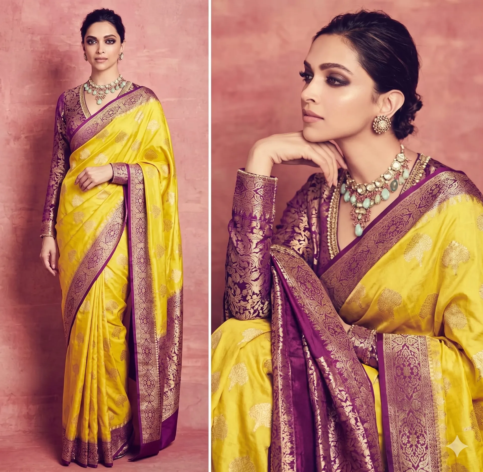 Banarasi Dyble Semi Katan Silk Saree