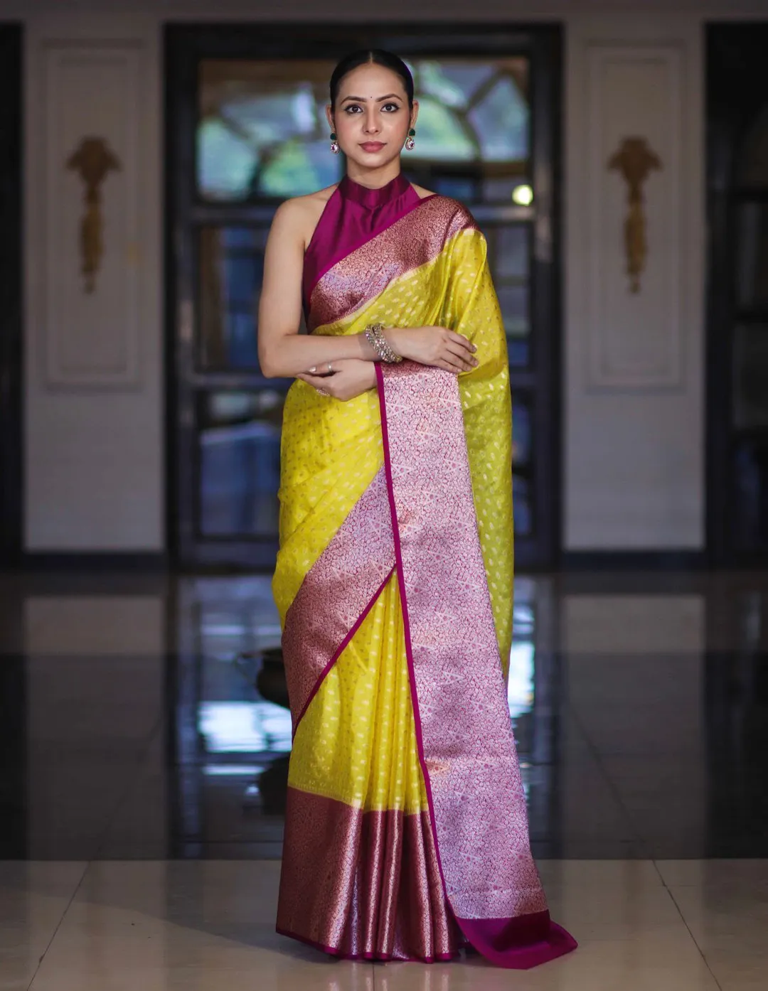 Elegant Banarasi Warm Silk Saree Collection