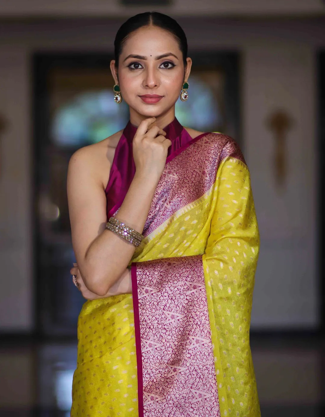 Elegant Banarasi Warm Silk Saree Collection - View 2
