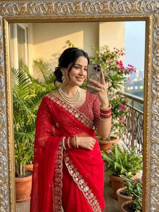 Maitry Collection – Elegant Fendy Satin Saree - View 2