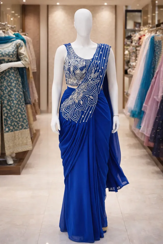 New Super Trending Ready-to-Wear Saree - View 2