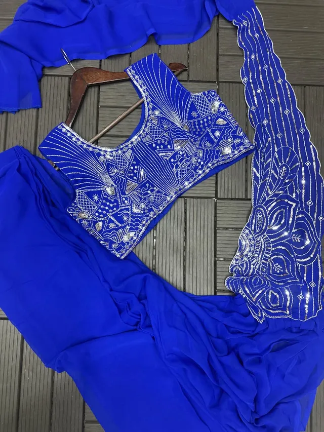 New Super Trending Ready-to-Wear Saree - View 4