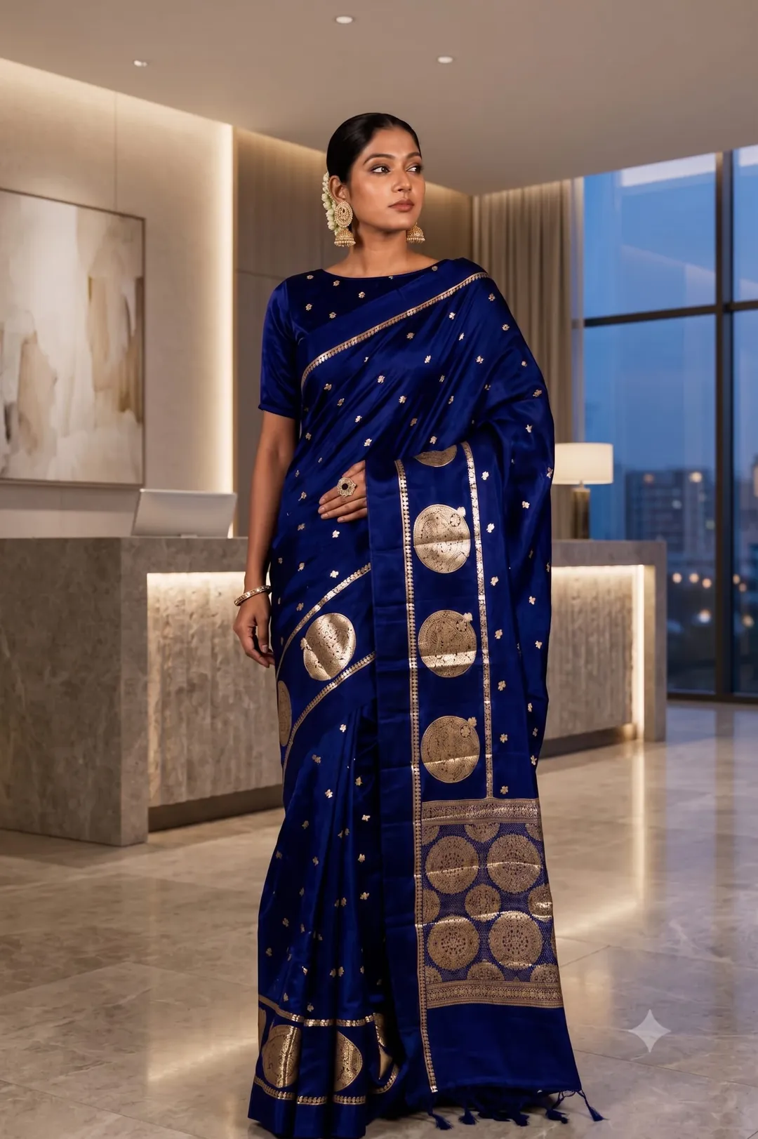 Premium Banarasi Soft Raw Mango Silk Saree Collection
