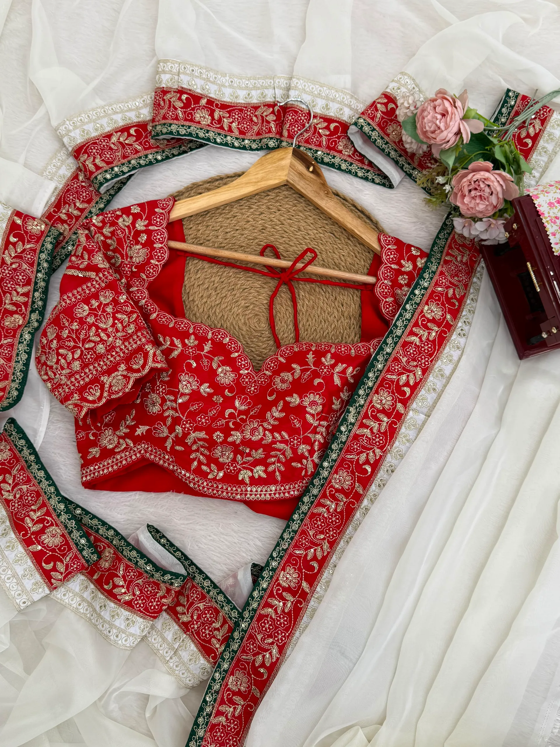 Designer Tibby Silk Saree – Elegance Redefined - View 4