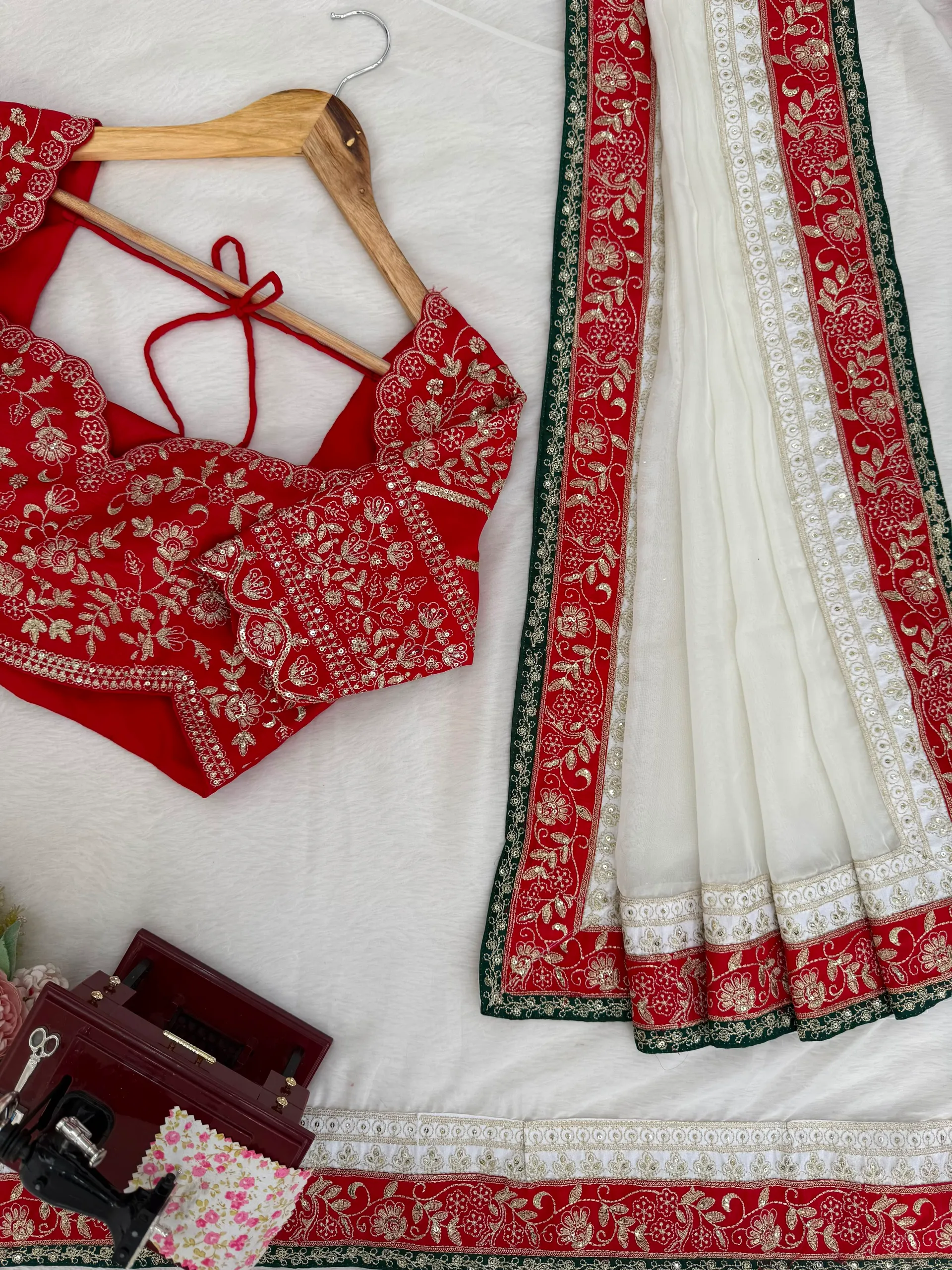 Designer Tibby Silk Saree – Elegance Redefined - View 5