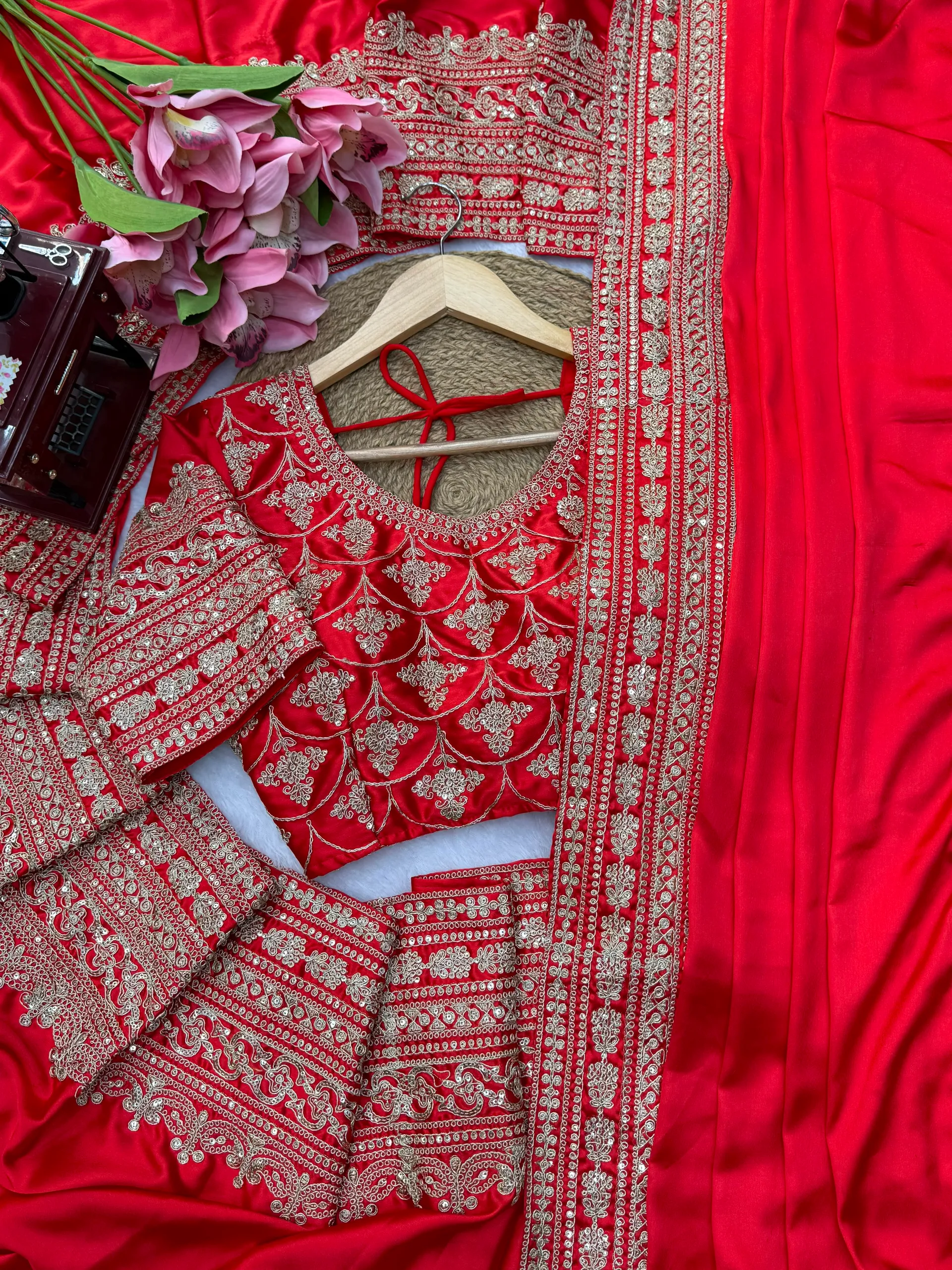 Designer Saree with Dupatta – Elegance Redefined - View 6
