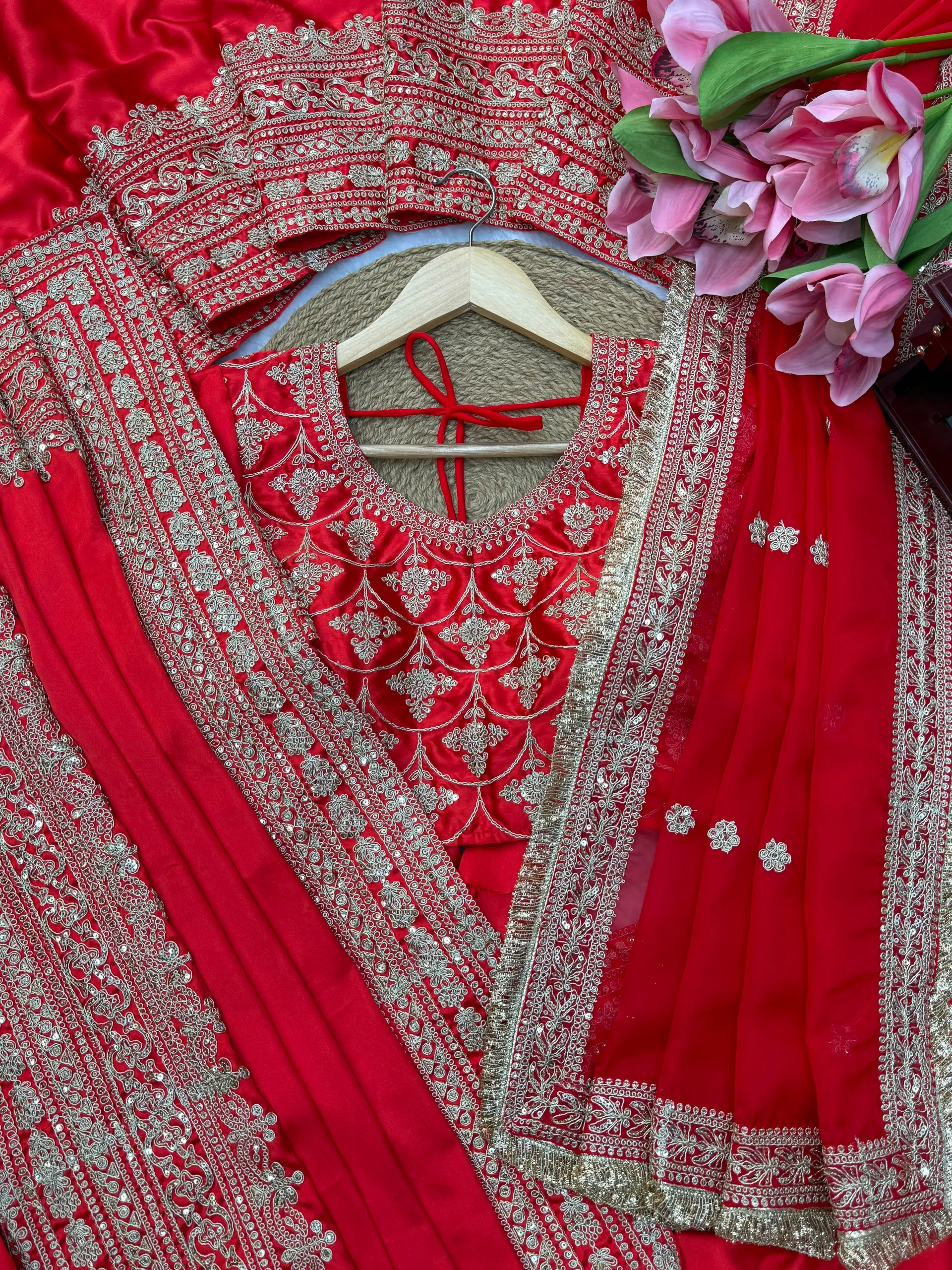 Designer Saree with Dupatta – Elegance Redefined - View 7