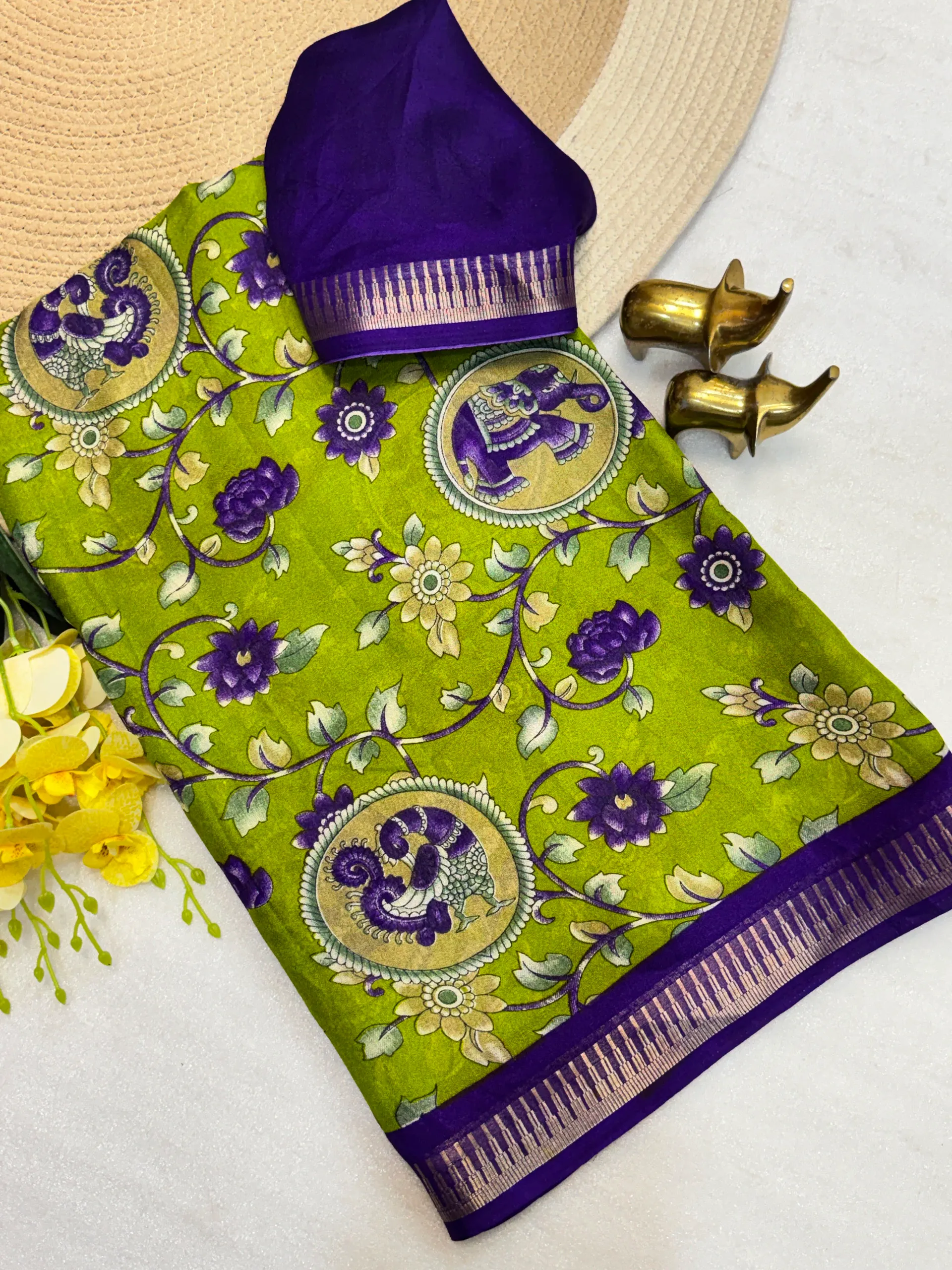 Traditional vs modern saree draping styles