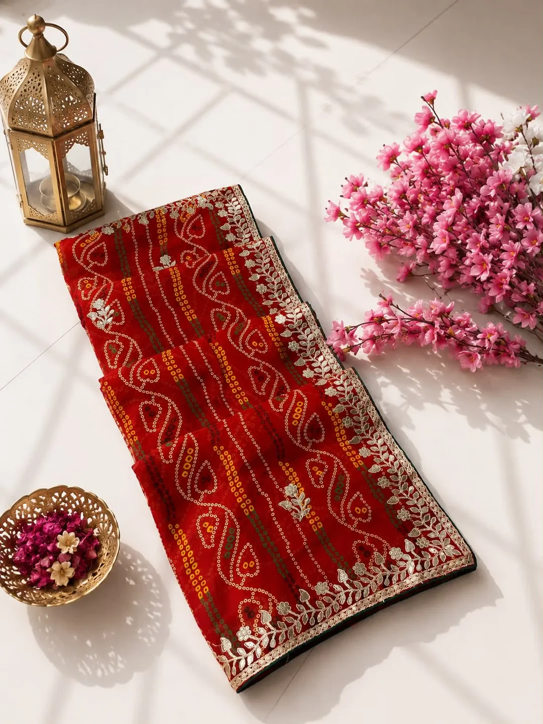 New Latest Traditional Bandhej Collection - View 4