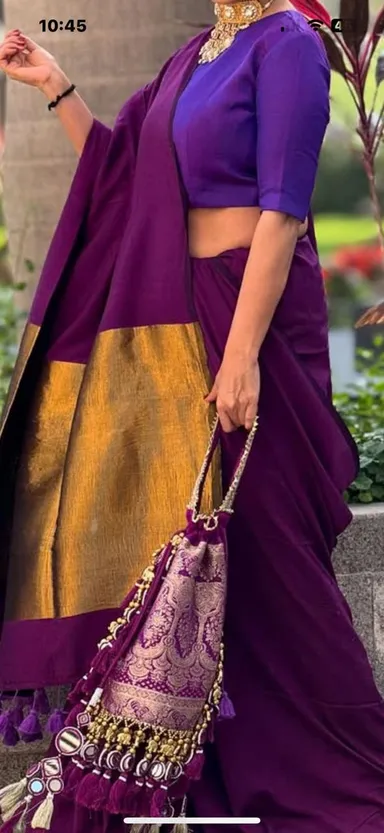 Premium Khadi Tissue Pallu Saree Collection - View 4