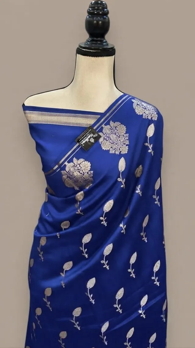 Premium Banarasi Daybal Rao Mango Alfie Soft Silk Saree